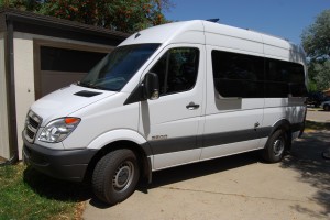 Our finished Sprinter RV conversion