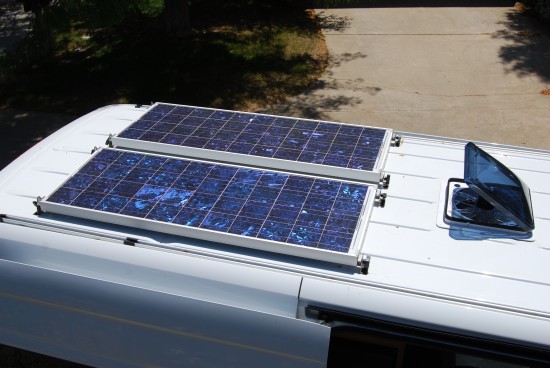 Sprinter solar panels