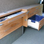 DIY Sprinter van cabinet drawers