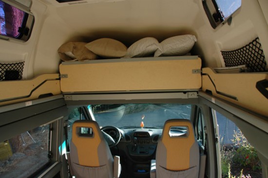 Airstream Sprinter Westfalia with top bed closed