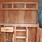 Sprinter camper cabinets, first version