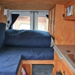 Sprinter camper van finished interior