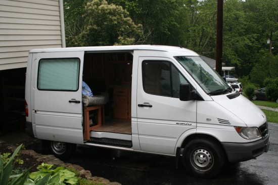 DIY Sprinter camper van by Mike Williams