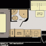2012 Tioga Ranger DSL 24R floor plan