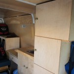 "Stealth" DIY Sprinter camper cabinets