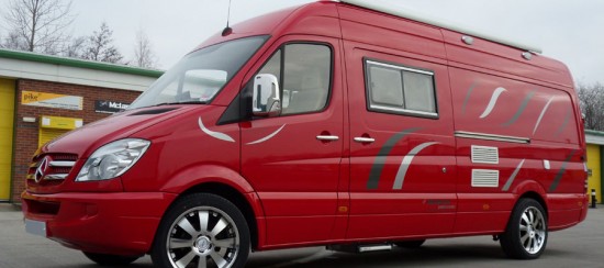 McLaren Sprinter toy hauler