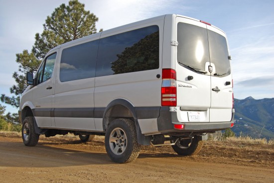 4x4 Sprinter by Whitefeather, rear view