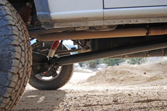 4x4 Sprinter by Whitefeather, modified rear suspension