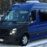 2013 Mercedes Sprinter facelift spyshot (photo: AutoEvolution)