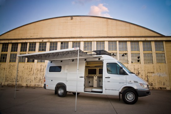 DCS Sprinter conversion, built on a 2005 Dodge Sprinter 170" EB (photo: Carson Blume)