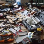 Ron Tanner's workbench for his Sprinter conversion (photo: Ron Tanner)