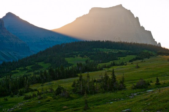 A Kitchell view of Glacier National Park
